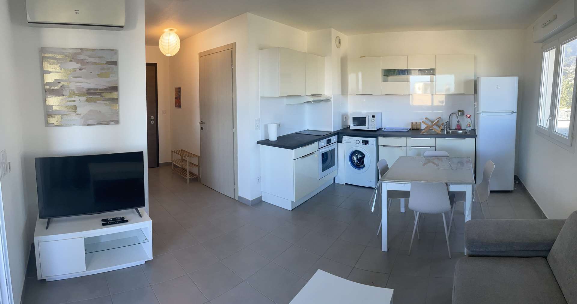 Balagne, Calenzana, maison individuelle en R+1, T7, 178 m², terrasse couverte, exposition Sud, terrain plat 911 m².